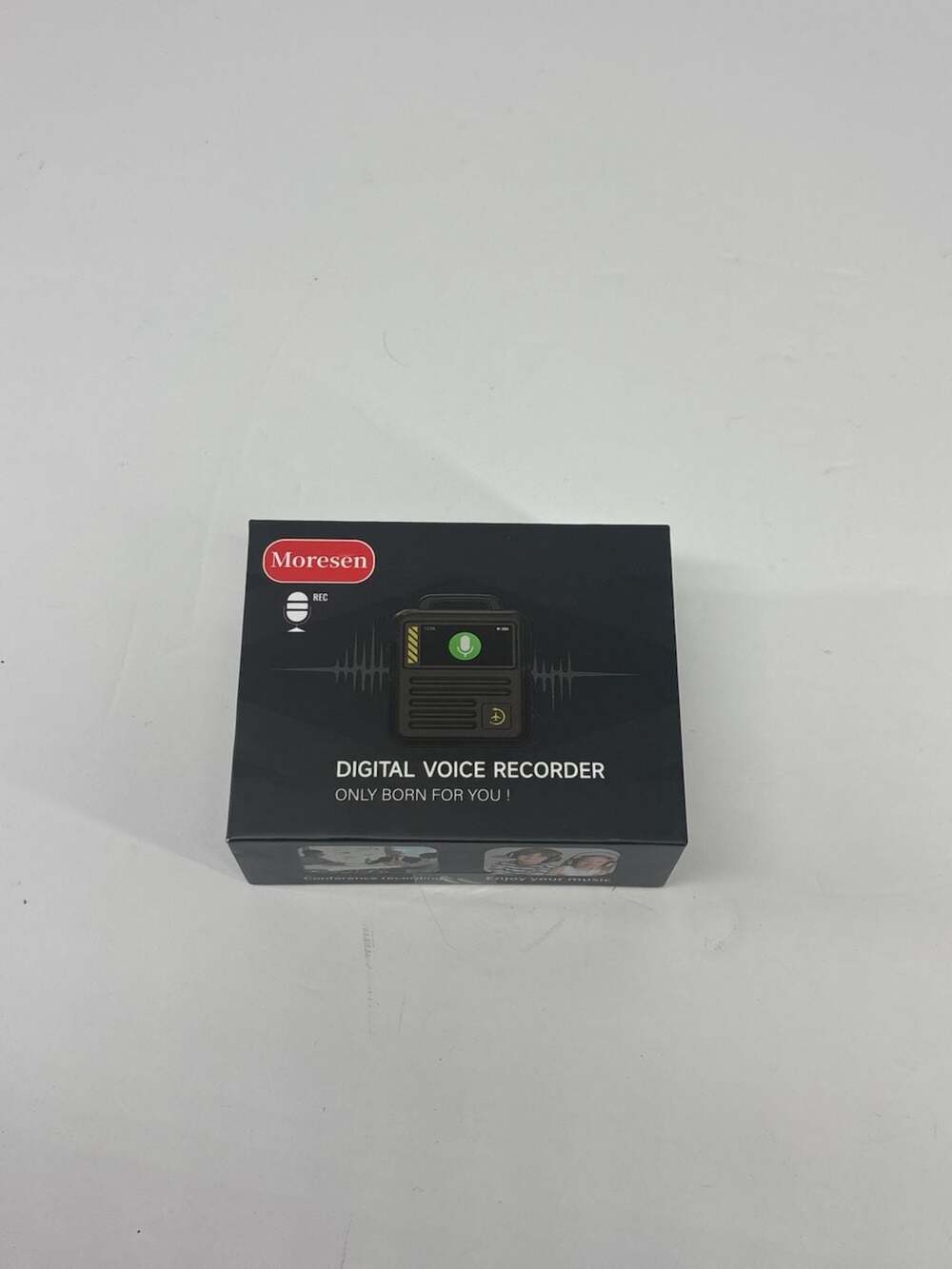 Moresen Digital Voice Recorder Only Born For You Black